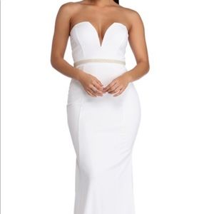 Sweetheart Strapless Dress 👗 ✨💕